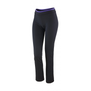 Damskie spodnie Fitness - black/lavender