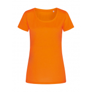 Damska koszulka Cotton Touch - cyber orange