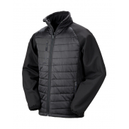 Kurtka Padded Softshell Compass - black/black