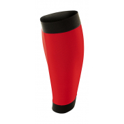 Kompresyjny rękaw na łydkę - red/black