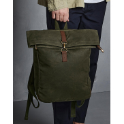 Plecak Heritage Waxed Canvas - black