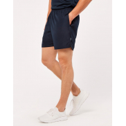 Gładkie szorty Classic Fit - black