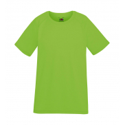 Podkoszulek dziecięcy Performance - lime green