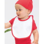 Śliniak Single Layer - white