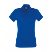 Damska koszulka polo Performance - royal