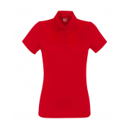 Damska koszulka polo Performance - red