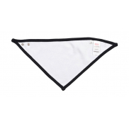 Śliniaczek-bandana - white/black