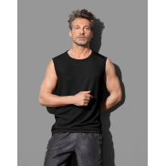 Męski bezrękawnik Active 140 - white