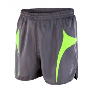 Spodenki do biegania Micro Lite - grey/lime