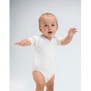 Dziecięce body “Kimono” - white