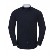 Koszula Tailored Contrast Ultimate Stretch - bright navy/oxford blue/white