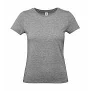#E190 Damski T-Shirt - sport grey