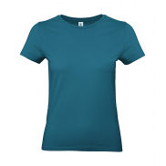 #E190 Damski T-Shirt - diva blue
