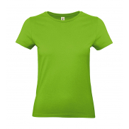 #E190 Damski T-Shirt - orchid green