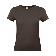 #E190 Damski T-Shirt - brown