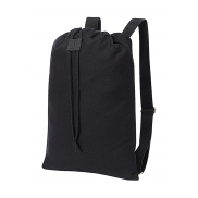 Plecak ściągany sznurkiem - black washed