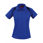 Damskie polo Spiro Team - royal/navy