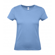 #E150 Damski T-Shirt - sky blue