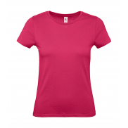 #E150 Damski T-Shirt - fuchsia