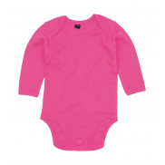 Body z długim rękawem - fuchsia