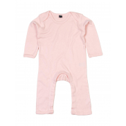 Dziecięcy romper - powder pink