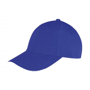 Czapka z niskim profilem Sandwich Peak Cap - royal/white