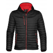 Kurtka Gravity Thermal - black/true red