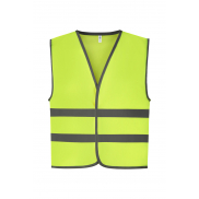 Dziecięca kamizelka odblaskowa Fluo - fluo yellow