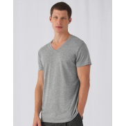 Męski T-Shirt V-Neck V Triblend - white