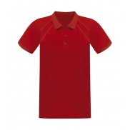 Koszulka polo Coolweave Wicking - classic red