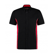 Koszula SSL Sportsman Classic Fit - black/red/white