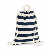 Worek Nautical Gymsac - natural/navy