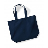 Torba z bawełny organicznej Premium Maxi Tote - french navy