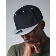 Czapka 5-panelowa Contrast Snapback - black/grey
