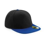 Czapka z płaskim daszkiem Original - black/bright royal