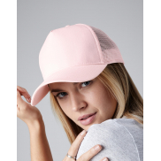 Czapka Trucker - white/white