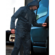 Zestaw: Wododporna Kurtka i Spodnie - black