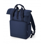 Plecak Z Recyklingu Roll-Top Laptop - navy dusk