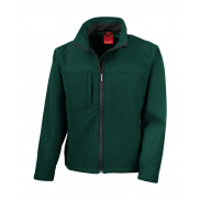 Męski Softshell Classic - bottle green