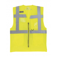 Kamizelka odblaskowa Executive z siatki Fluo - fluo yellow
