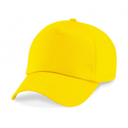 Dziecięca oryginalna czapka 5-panelowa - yellow