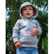 Dziecięca bluza z kapturem Essential - heather grey melange