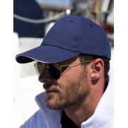 Czapka z niskim profilem Sandwich Peak Cap - navy/white