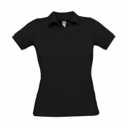 Damskie Polo Safran - black