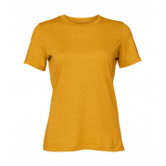 Damska Koszulka Relaxed CVC - heather mustard