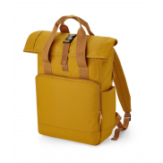 Plecak Z Recyklingu Roll-Top Laptop - mustard
