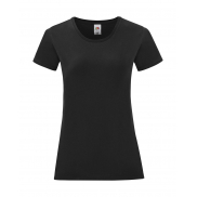 Damski T-shirt Iconic 150 - black