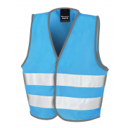 Kamizelka z odblaskami Junior - sky blue