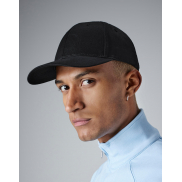 Czapka 6-panelowa Snapback - black