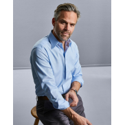 Koszula Oxford z długimi rękawami - white